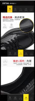 Zapatos Deportivos de Cuero de Vaca de Prima Calidad para Hombres Zapatos Ligeros Antideslizantes para el Día a Día Novedad de Primavera - details 8