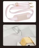 Ropa impermeable del fin de semana del viaje de los hombres de los deportes, bolso del equipaje del cuero de la PU, bolso de noche de las mujeres - details 15