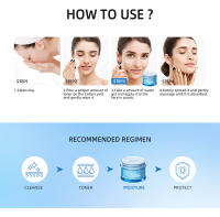 Crema de Gel de ácido hialurónico, crema hidratante Facial para hidratar y suavizar la piel Extra seca, nutritiva, mejora la sequedad, loción Facial - details 17