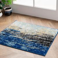 Alfombra cascada vintage abstracta, 152 cm x 243,8 cm, azul - details 18