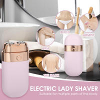 Removedor de pelo eléctrico de mano para mujer, eliminador de pelo de piel, afeitado de partes privadas - details 5
