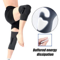 Mangas de compresión de rodilla, soporte de rodilla con almohadillas de Gel para rótula, entrenamiento, correr, levantamiento de pesas, alivio del dolor articular, 1 par - details 4