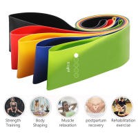 Bandas elásticas de resistencia para Yoga, equipo de entrenamiento para Crossfit, Pilates, 5 niveles diferentes, Ideal para el hogar - details 4