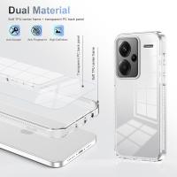 Funda Para Xiaomi Redmi Note 13 Pro +/ 13 Pro Plus , carcasa protectora antisísmica de placa trasera dura acrílica transparente - details 10
