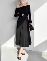 BGTEEVER-faldas elegantes y sueltas para mujer, faldas lisas de cintura alta, faldas Midi de gasa, moda de primavera y verano - details 8