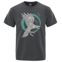 Camiseta de Manga Corta para Hombre, Ropa Informal con Estampado de Leyenda Vikinga Ragnar, Marca, Estilo Hiphop, Verano 2022 - details 15