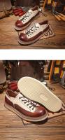 Zapatos de cuero vacuno puro de alta gama, zapatos casuales de suela blanda para hombre - details 4