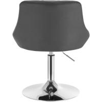 Taburete de Bar de Terciopelo Alto Regulable en Altura Diseño Giratorio para Peluquería - details 15