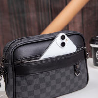 👟 👜 🎒 👓 Nuevo bolso de hombro para hombre casual europeo y americano, bolso para hombre, tendencia urbana, bolso pequeño horizontal, mochila pequeña para joven, bolso de moda. - details 12