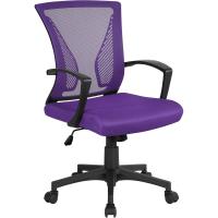 Oficina con Ruedas Regulable en Altura Múlti Color de Malla con Función de Mecedora Silla Escritorio para Despacho Silla de Estudio - details 1