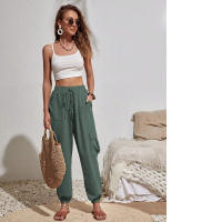 Pantalones blancos Mujer Transpirables, Adecuados para uso diario en - details 11