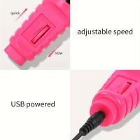 Juego de taladro eléctrico para uñas con diferentes puntas, kit de manicura y pedicura de alta potencia, equipo de arte de uñas - details 7