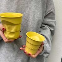 Taza de Cerámica Irregular Pinza Manual Vaso de Bebida Divertido Copa Kawaii - details 8