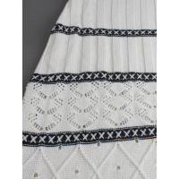 Vestido de punto con tirantes con abertura y textura para las vacaciones de verano - details 4