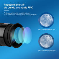 SVBONY SV131 Telescópico Ocular 1.25mm PLOSSL PL Telescópico Astronómico de 4 Elementos con Campo de Visión de 48 Grados Marca Svbony - details 5