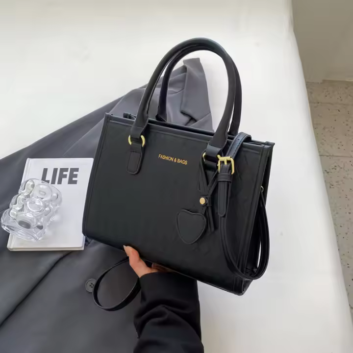 Bolso Cruzado Versátil de Verano 2025 Bolso de Mano Texturado de Gran Capacidad para Mujeres - 1