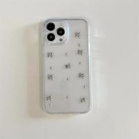 Funda de Plata Transparente 3D con Lazo Protección Completa para iPhone 15, 14, 13, 12, 11 Pro Max con Cadena - details 6