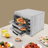 Máquina para hacer pizzas eléctrica de 3000 W, horno para pizzas comercial, horno para pizzas eléctrico de acero inoxidable para hornear pasteles, carne a la parrilla, pizzas y tartas - details 2