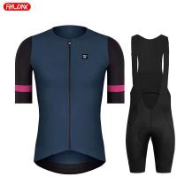 Aero Professional Conjunto de Ropa de Bicicleta para Hombre, Suéter de Manga elástica Transpirable, Rojo, Bicicleta de Montaña y de Carretera, Verano - details 1
