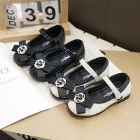 Zapatos de cuero para niñas, calzado versátil de estilo princesa, fondo suave, pajarita elegante para fiesta de boda, otoño, 2024 - details 2