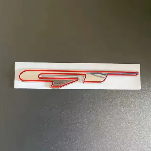 Calcomanías con emblema de maletero trasero de Metal 3D GT e para Peugeot 307 308 Renault KIA Rio K3 K5 Ceed Sportage pegatinas para coche - 1