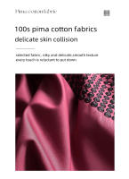 Juego de Ropa de Cama de 4 Piezas en Color Sólido de Algodón Pima Bordado Nuevo para Hotel o Hogar - details 5