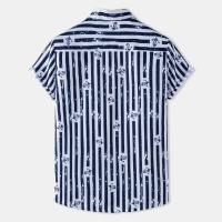Camisa hawaiana de manga corta para hombre, camisa con estampado completo de flores para playa, novedad de 2024 - details 10