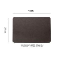 Manteles Individuales de Cuero Resistentes al Calor Ideal para Hogar, Cocina, Cafetería, Bar, Limpieza, Lavable Adecuado para Interiores y Exteriores - details 1