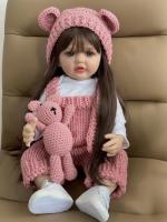 BZDOLL-Muñeca Reborn realista de silicona suave de cuerpo completo para niña, juguete de casa de juegos, regalo de cumpleaños, 55CM, 22 pulgadas - details 12