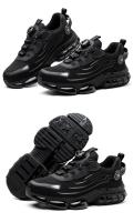 Zapatos de seguridad con botón giratorio para hombre y mujer, zapatillas de trabajo ligeras, transpirables, cómodas - details 22