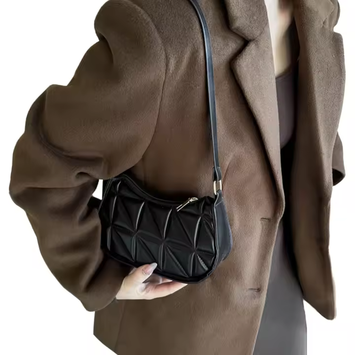 sual Bolsos de hombro para mujer, mano de obra fina, llamativo bolso de ocio artístico, regalo exquisito para damas, cumpleaños - 1