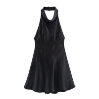 Vestido de satén elegante y versátil de nuevo estilo para mujer 8482341 - details 3