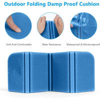 Colchoneta de espuma plegable para actividades al aire libre, 2 piezas, con 2 bolsas de almacenamiento - details 0