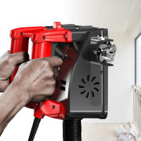 1680W Cepilladora eléctrica Lijadora de hormigón Contiene 26 cuchillas Fresadora de cilindros Lijadora de pared Fresa - details 4