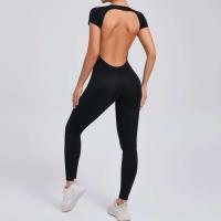 Monos Deportivos Fiess para Mujer 2024 Conjunto de Yoga Activo en Gris, Negro, Rojo, Marrón, Naval - details 5