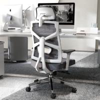 Respaldo Adaptativo, Mesa y Silla de Escritorio de Alto Respaldo con Reposabrazos 4D, Profundidad de - details 3
