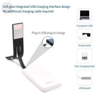 Portable LED Reading Book Light With Detachable Flexible Clip USB Rechargeable Lamp For Kindle eBook Readers - details 5