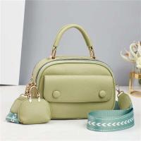 Bolso diagonal de mujer de alta gama de gran capacidad, funda de poliéster PU, dos tirantes, modelo 21550 - details 5