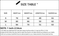 Camiseta corta negra con costuras de encaje Vintage para mujer, camiseta básica ajustada de manga larga, camiseta lisa informal - details 0