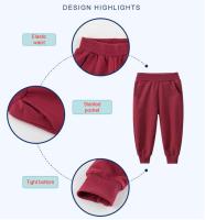 Pantalones de chándal de algodón para niños pequeños, pantalones activos de cintura elástica, gris claro para niños de 1 a 9 años - details 4