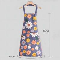 Delantal de cocina sin mangas para mujer, delantal de cocina fino, con correa ajustable, a prueba de aceite, dibujos animados, 1 ud. - details 6