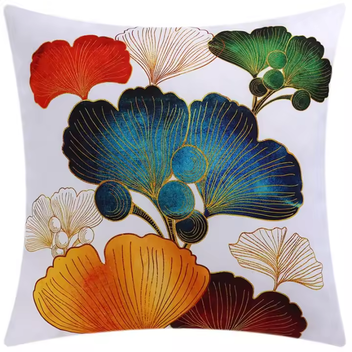 Funda de cojín de doble cara para Sofá, Sala de estar, oficina, 45cm, decoración del Hogar - 1