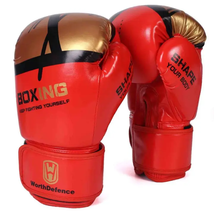 Guantes de boxeo Guantes de entrenamiento de combate para hombres y mujeres - 1