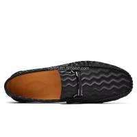 Nuevos zapatos casuales 2025 de cuero de vaca plano de alta calidad para hombres, marcas de moda, baratos - details 6