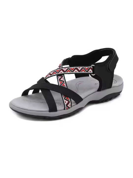Nuevo 2025 zapatos de mujer sandalias deportivas pisos cómodos y resistentes al desgaste - 1
