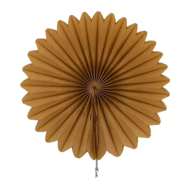 Manualidades decorativas, abanicos de 4 ''-12'', papel de seda colgante DIY para bodas, fiestas de cumpleaños y festivales - 1