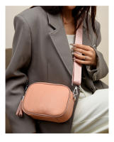 Nuevo Bolso de Cámara de Cuero Tendencia Primera de Piel de Vaca con Pelo - details 16