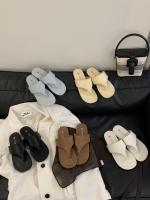 Diseño de nicho, medias zapatillas, zapatos de mujer, punta de moda, zapatillas frescas romanas de fondo plano para vacaciones - details 12