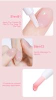 Set de Función de Uñas y Eliminación Potente con Removedor de Esmalte de Uñas/Antideslizante/Suavizante de Piel Muerta/Sellante/Primerio de Marca Limegirl - details 6