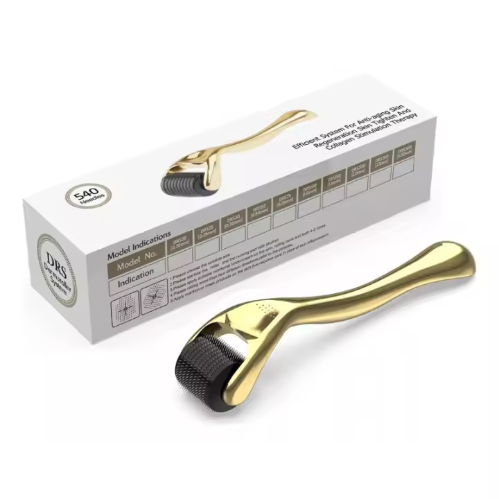 Rodillo Derma Roller Para Barba, 0,25-0,5 Mm, Cabello Facial O Rodillo Para Barba - 1